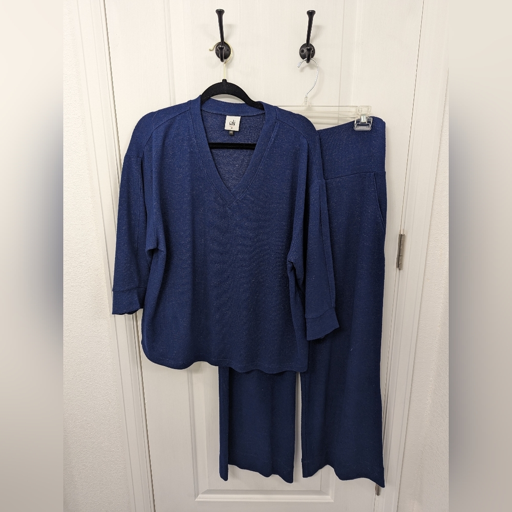 Cabi Royal Blue Sweater Set